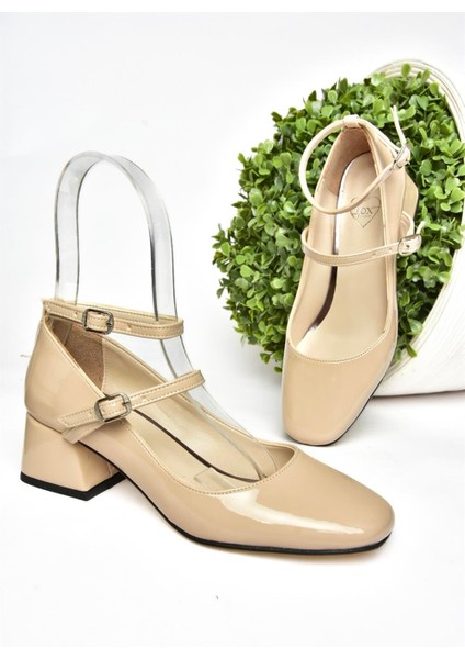 R654037208 Ten Rugan Kalın Topuklu Kadın Ayakkabı
