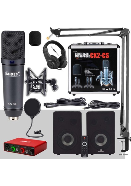 Exclusive Paket-5 Stüdyo Ekipmanları Seti