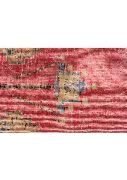 Antik Anıları Yansıtan El Dokuma Zemin Halı 112 x 123 cm 10009