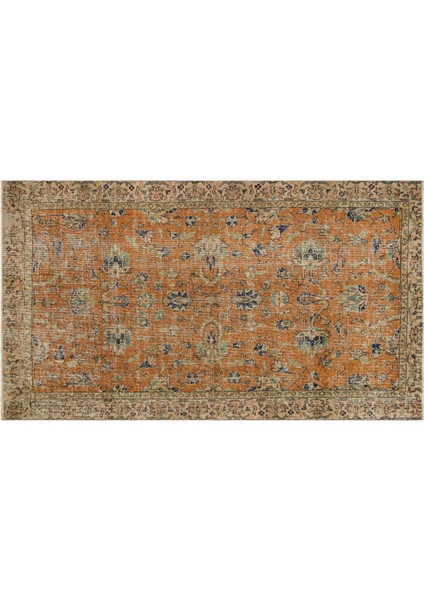 Vintage Eskitme El Dokuma Halı 134 x 235 cm 10118