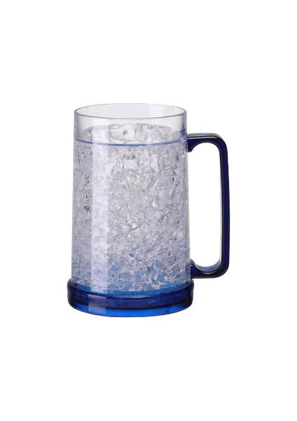 Kulp Bardak Bira Buz Bardağı Soğutma Kabı Plastik Çift Katmanlı Jel Bardak (Yurt Dışından) fiyatları