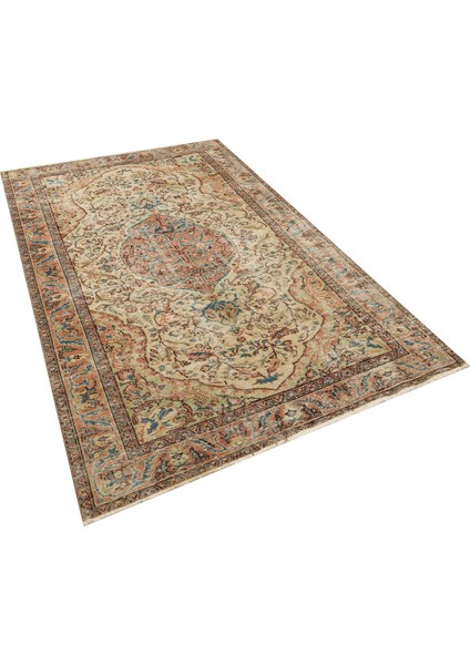 100% El Dokuma Vintage Halı 156 x 256 cm 10131 indirimleri
