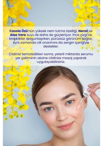 Bade Natural Bitkisel Hyalüronik Asit Yüz Serumu Nemlendirici Ve Canlandırıcı 30 ml