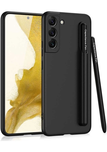 Samsung Galaxy S22 Plus Kılıf Mat Görünümlü Ince Tasarımlı Kalemli Ays Kapak fiyatları