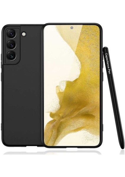 Samsung Galaxy S22 Kılıf Mat Görünümlü Ince Tasarımlı Kalemli Ays Kapak modelleri