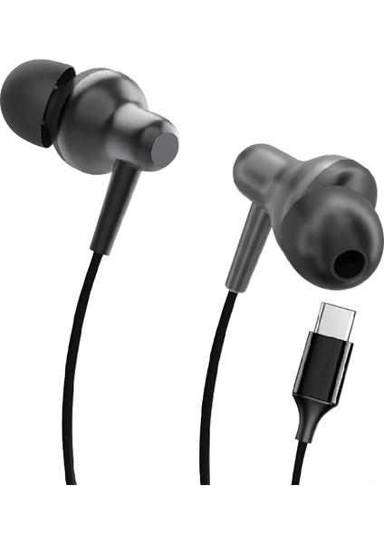 H676 Premium Type-C Mıknatıslı Kulak Içi Kablolu Kulaklık