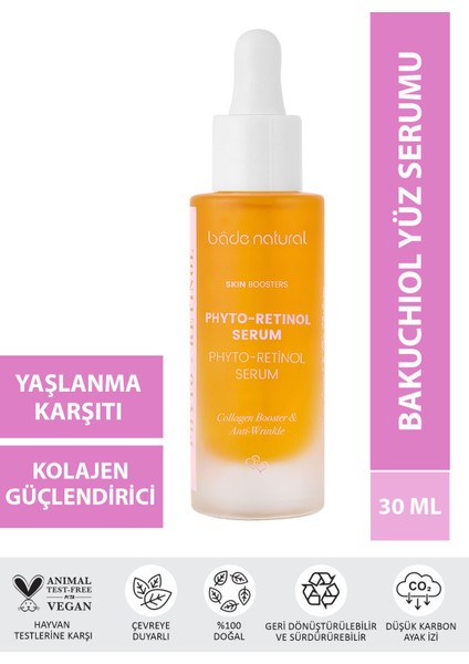 Bakuchiol Phyto Retinol Yüz Serumu 30 ml