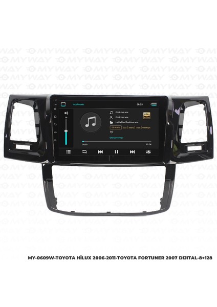 Toyota Fortuner Android 12 Multimedya Carplay 4gb RAM+64GB HDD Navigasyon Ekran fiyatları