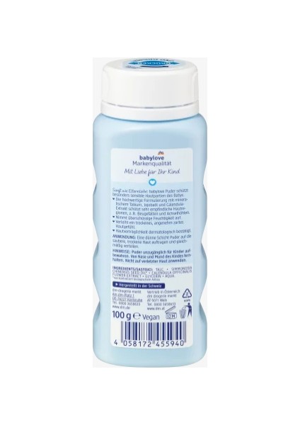 Babylove Bebek Pudrası 100 gr
