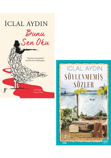 Bunu Sen Oku - Söylenmemiş Sözler 2 Kitap Set - İclal Aydın