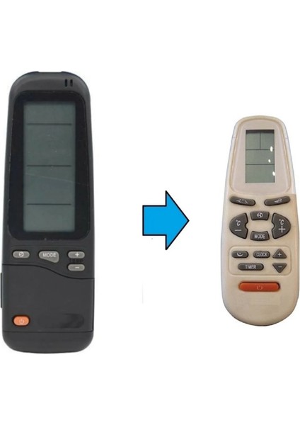 York Electra Airwell Emailair Rc-3 Rc-4 Rc-7 Klima Kumandası Rc-3 Rc-4 Rc-7