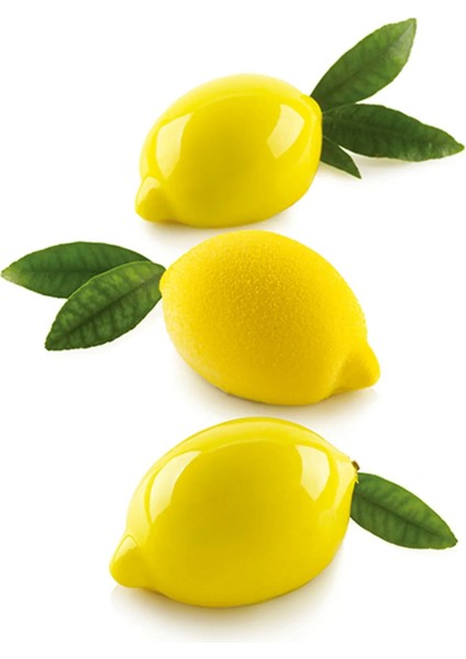 Limon Desenli Silikon Kek Pasta Sabun Mum ve Jöle Kalıbı