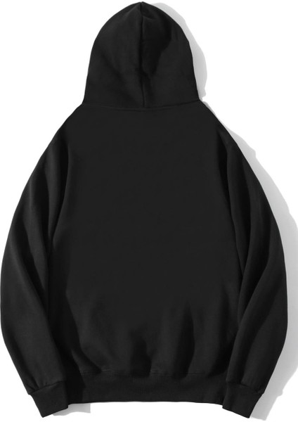 Oversize Deathcore Lettering Sweatshirt Hoodie