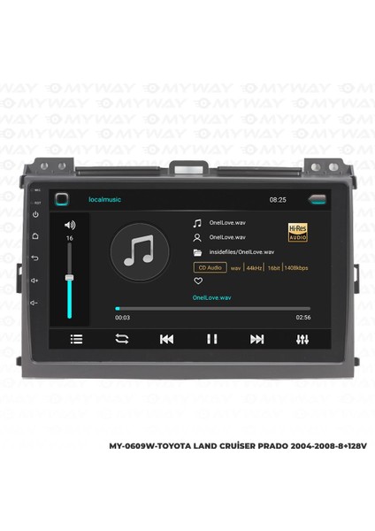 Toyota Land Crusier Prado Android 12 Multimedya Carplay 4gb RAM+64GB HDD Navigasyon Ekran fiyatları