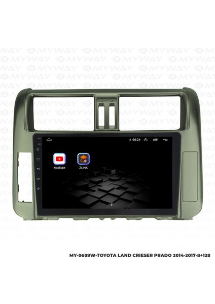 Toyota Land Cruiser Prado Android 12 Multimedya Carplay 4gb RAM+64GB HDD 2014-2017 Navigasyon Ekran indirimleri