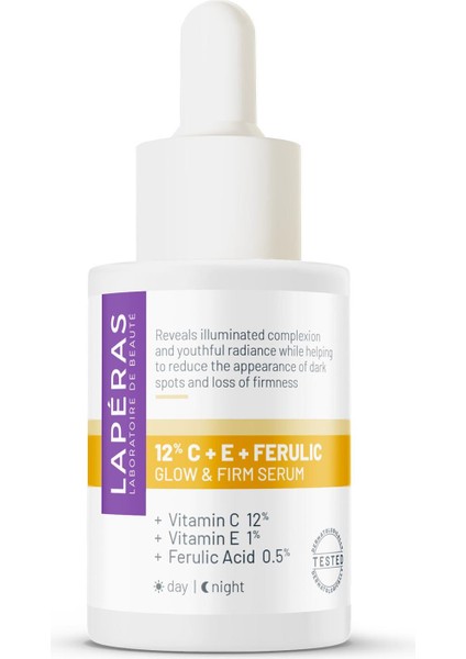 C Vitamini 12% C E Ferulic Aydınlatıcı Sıkılaştırıcı Ton Eşitleyici Vitaminli Yüz Cilt Serumu