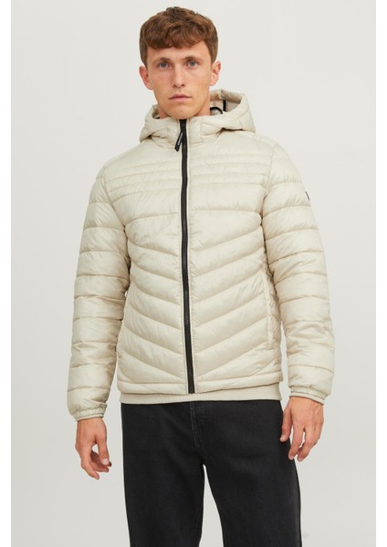 Essentials Jjehero Regular Fit Kapüşonlu Mevsimlik Şişme Mont Erkek Mont 12211785