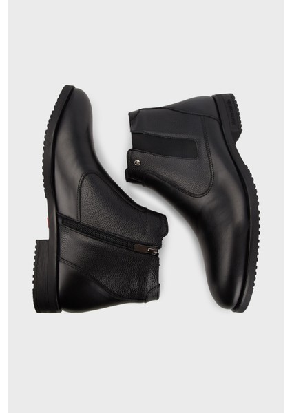 Deri Fermuarlı Chelsea Bot Erkek Bot 0731196063 indirimleri