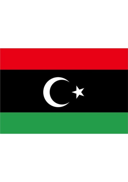 Libya Bayrağı (50X75 Cm)