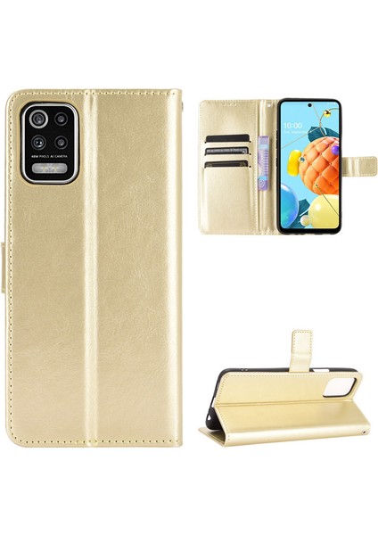 Lg K52 / Lg Q52 Cüzdan Deri Telefon Kılıfı (Yurt Dışından) fiyatları