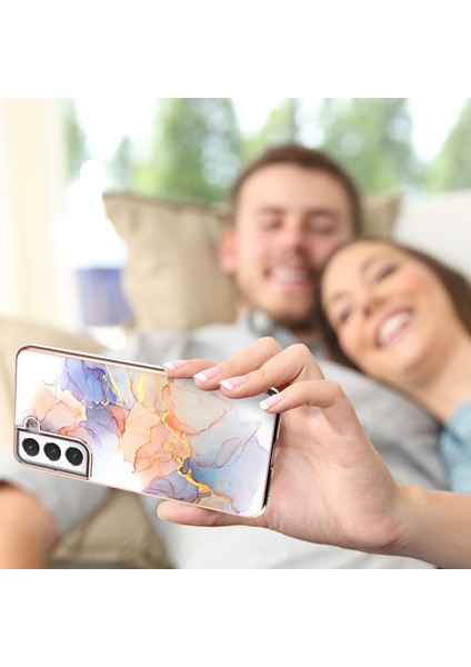 Samsung Galaxy S23 Plus Mermer Elektroliz Telefon Kılıfı (Yurt Dışından) fiyatları