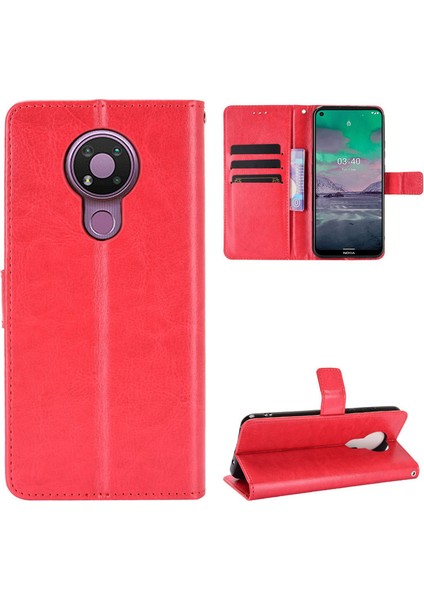 Nokia 2.4 Cüzdan Deri Telefon Kılıfı (Yurt Dışından)