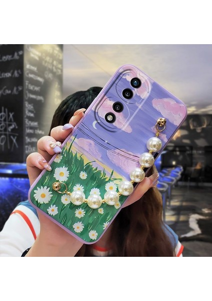 Huawei Honor 70 Pro Çiçek Telefon Kılıfı (Yurt Dışından)