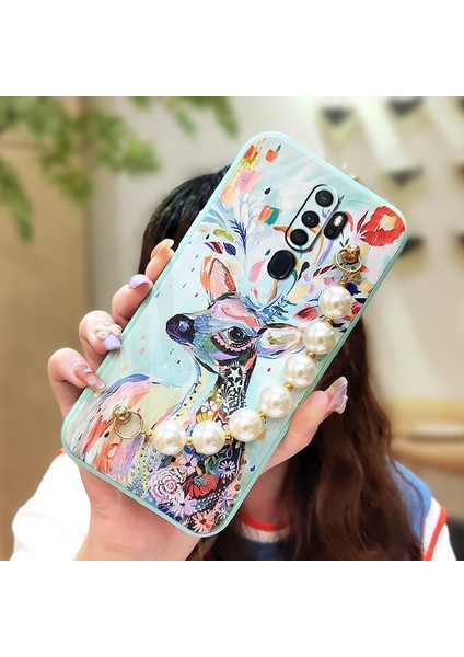 Oppo A9 2020/A5 2020 Çiçek Telefon Kılıfı (Yurt Dışından)