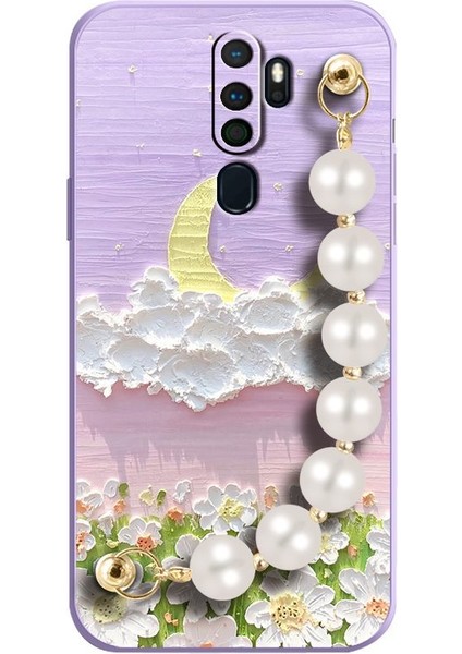 Oppo A9 2020/A5 2020 Çiçek Telefon Kılıfı (Yurt Dışından)