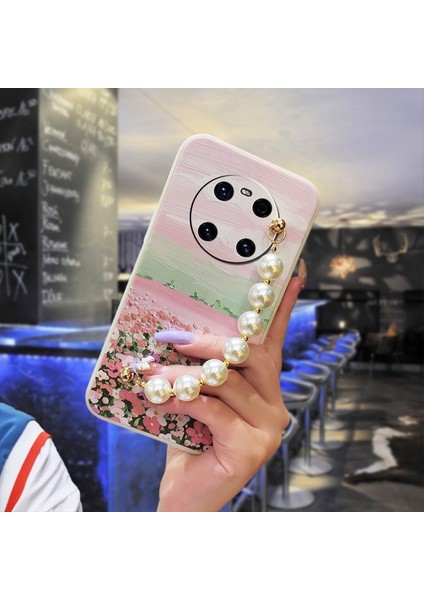 Huawei Mate 40 Çiçek Telefon Kılıfı (Yurt Dışından)