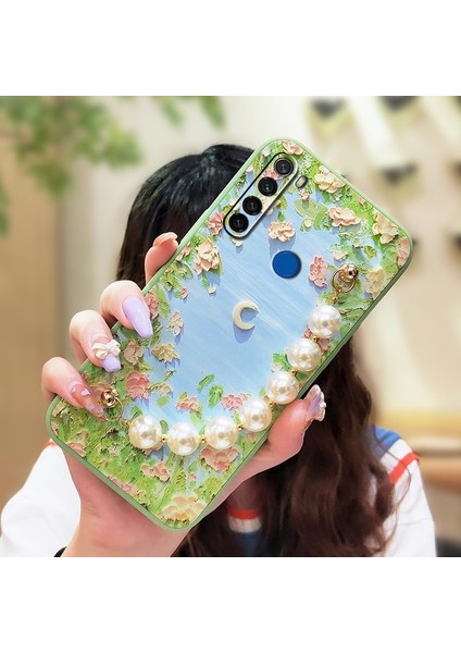Xiaomi Redmi Note 8t Çiçek Telefon Kılıfı (Yurt Dışından)