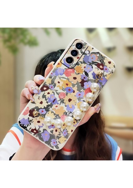 Samsung Galaxy S21 Fe Çiçek Telefon Kılıfı (Yurt Dışından)