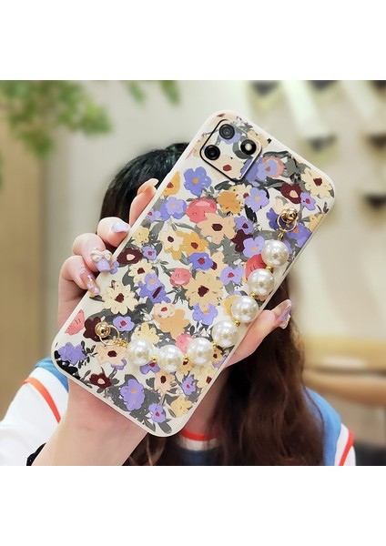 Oppo Realme C11 Çiçek Telefon Kılıfı (Yurt Dışından)