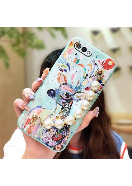 Oppo A1K/REALME C2 Çiçek Telefon Kılıfı (Yurt Dışından)