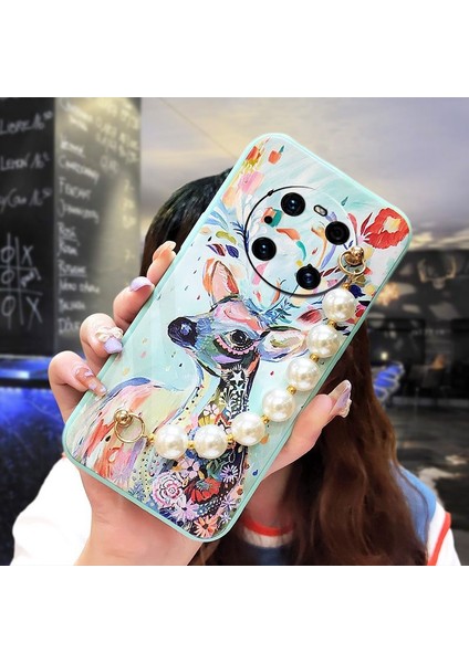 Huawei Mate 40 Pro Çiçek Telefon Kılıfı (Yurt Dışından)