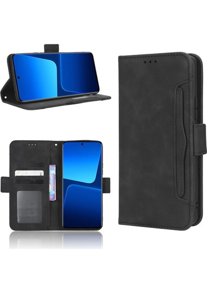 Xiaomi Mi 13 Deri Cüzdan Telefon Kılıfı (Yurt Dışından)