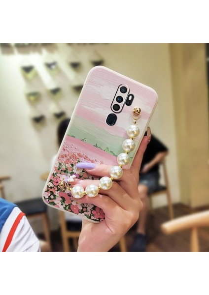 Oppo A9 2020/A5 2020 Çiçek Telefon Kılıfı (Yurt Dışından)