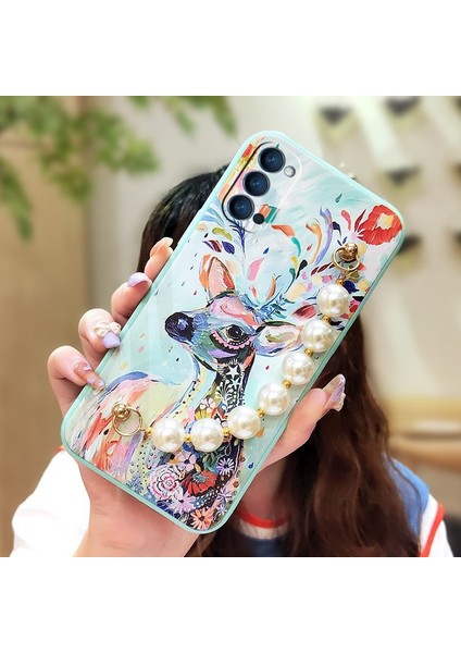 Oppo Reno 4 5g Çiçek Telefon Kılıfı (Yurt Dışından)