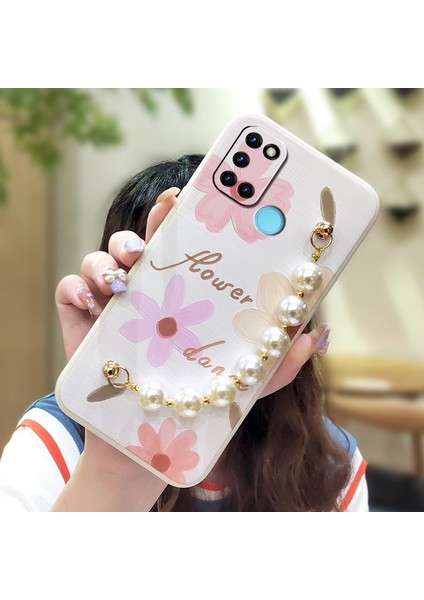 Oppo Realme C17 Çiçek Telefon Kılıfı (Yurt Dışından)