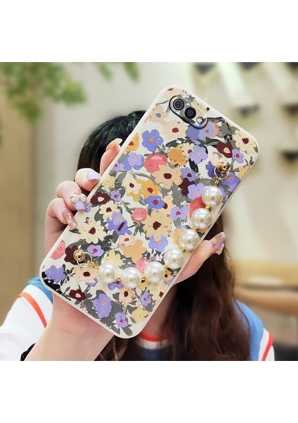 Oppo A1K/REALME C2 Çiçek Telefon Kılıfı (Yurt Dışından)