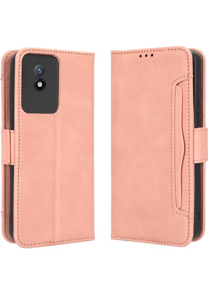Vivo Y02 Kart Yuvalı Deri Cüzdan Telefon Kılıfı (Yurt Dışından) fiyatları