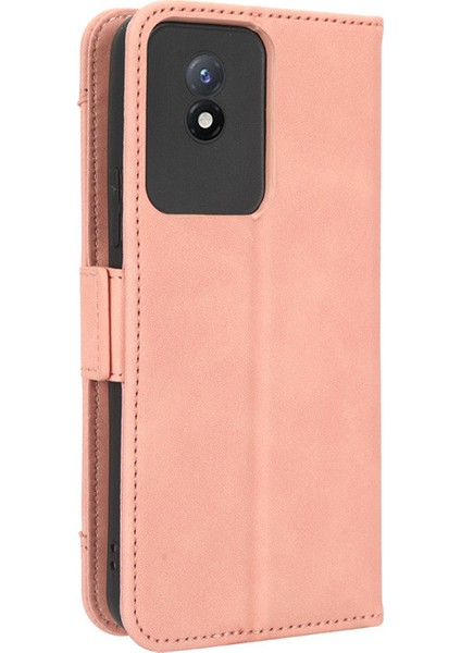 Vivo Y02 Kart Yuvalı Deri Cüzdan Telefon Kılıfı (Yurt Dışından) modelleri