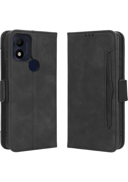 Tcl 305I Kart Yuvalı Deri Cüzdan Telefon Kılıfı (Yurt Dışından)