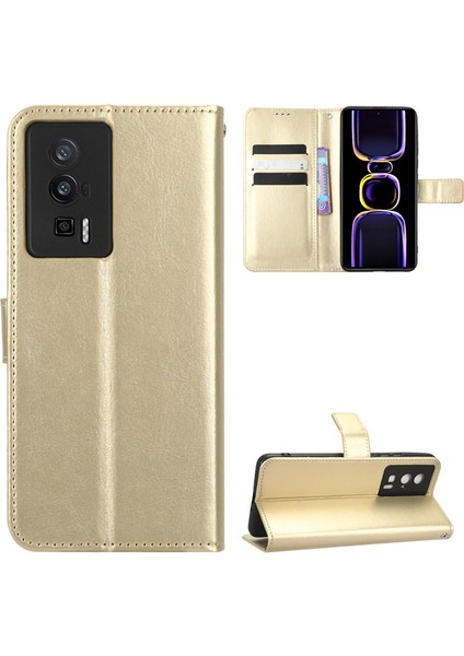 Xiaomi Redmi K60 Deri Cüzdan Telefon Kılıfı (Yurt Dışından)