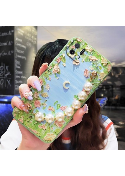 Oppo A16K Çiçek Telefon Kılıfı (Yurt Dışından)