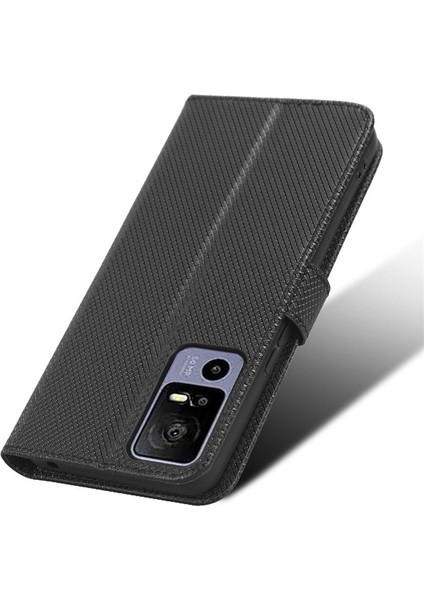Tcl 40R Deri Cüzdan Telefon Kılıfı (Yurt Dışından)