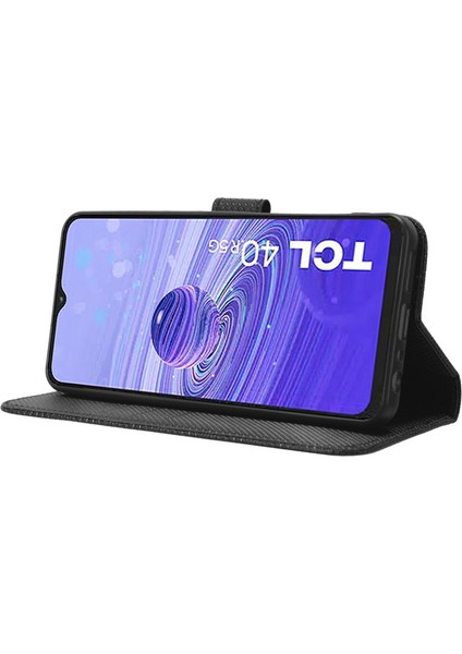 Tcl 40R Deri Cüzdan Telefon Kılıfı (Yurt Dışından)