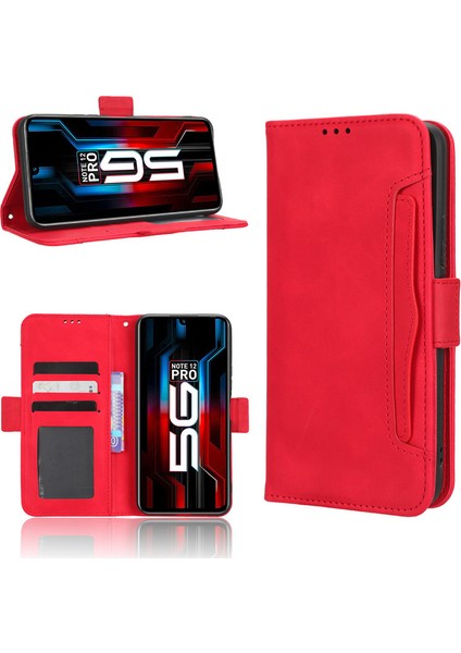 Infinix Note 12 G96/X670 Kart Yuvalı Deri Telefon Kılıfı (Yurt Dışından)
