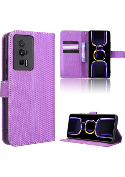 Xiaomi Redmi K60 Deri Cüzdan Telefon Kılıfı (Yurt Dışından)