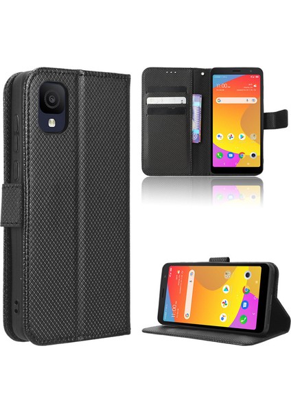 Tcl Ion Z Deri Cüzdan Telefon Kılıfı (Yurt Dışından)